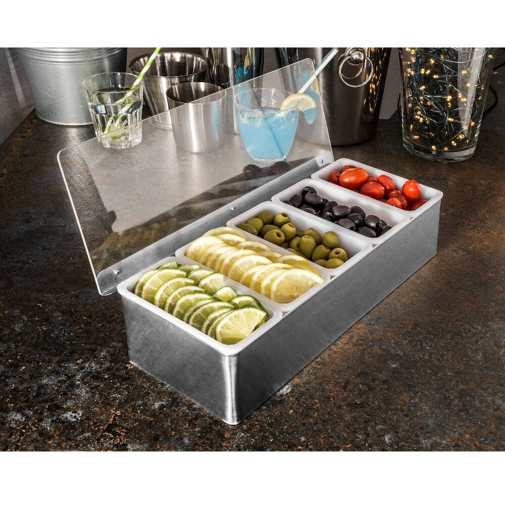 Recipient în 5 părți pentru accesorii de barman FORGAST FG11419