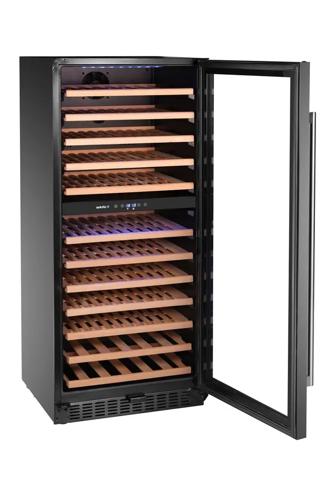 Frigider pentru vin, cu 2 zone, pentru 124 sticle, 265 l | ARKTIC 237120