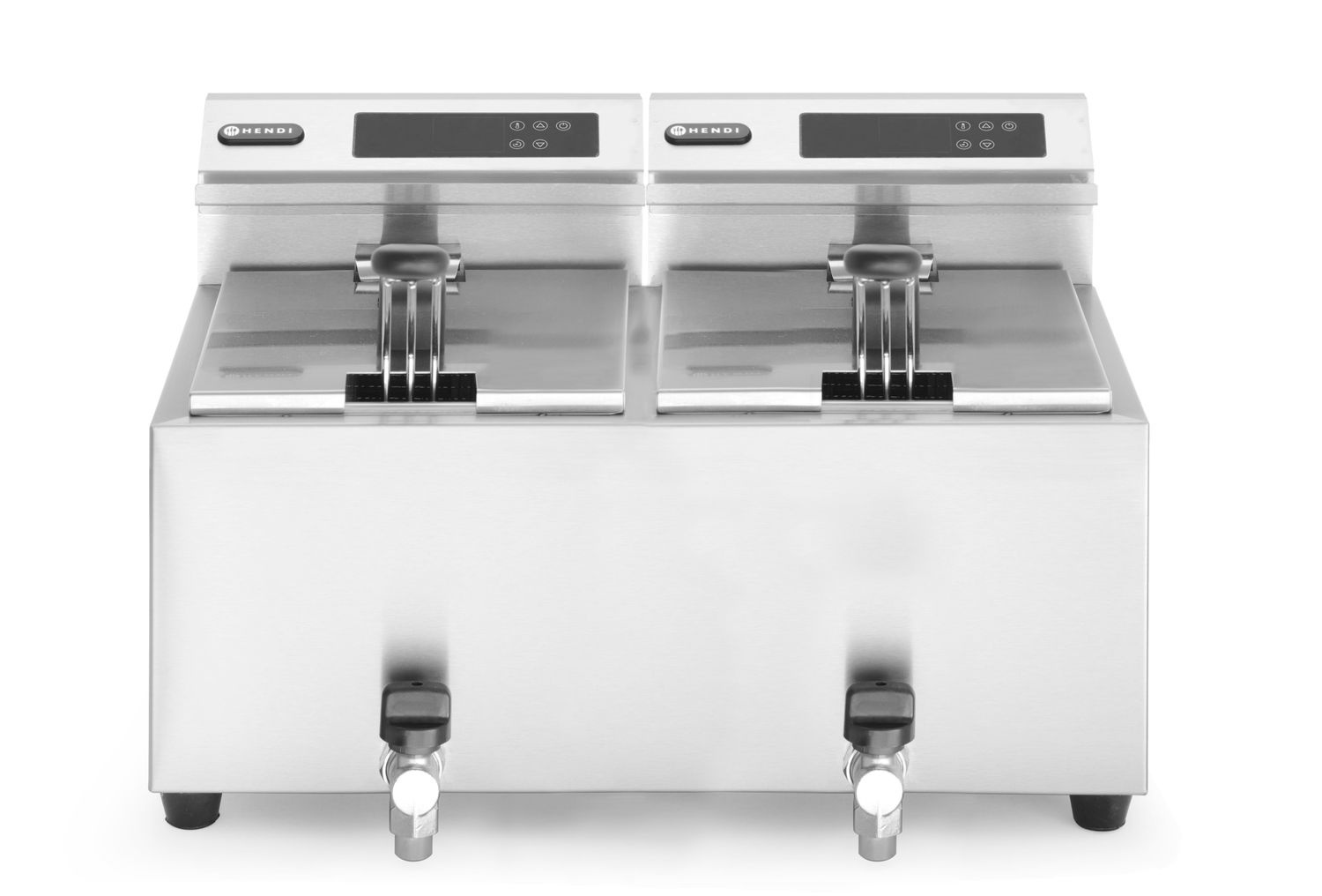 Frigider electric Mastercook cu panou digital cu robinet de scurgere - 2x8 l | HENDI 207376