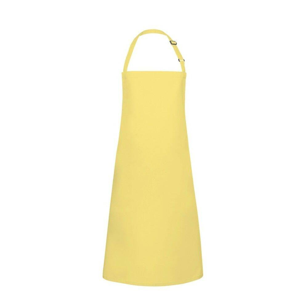 Șorț de bucătar Basic 75 x 90 cm cu cataramă galben solar | KARLOWSKY BLS 4-86-Stck