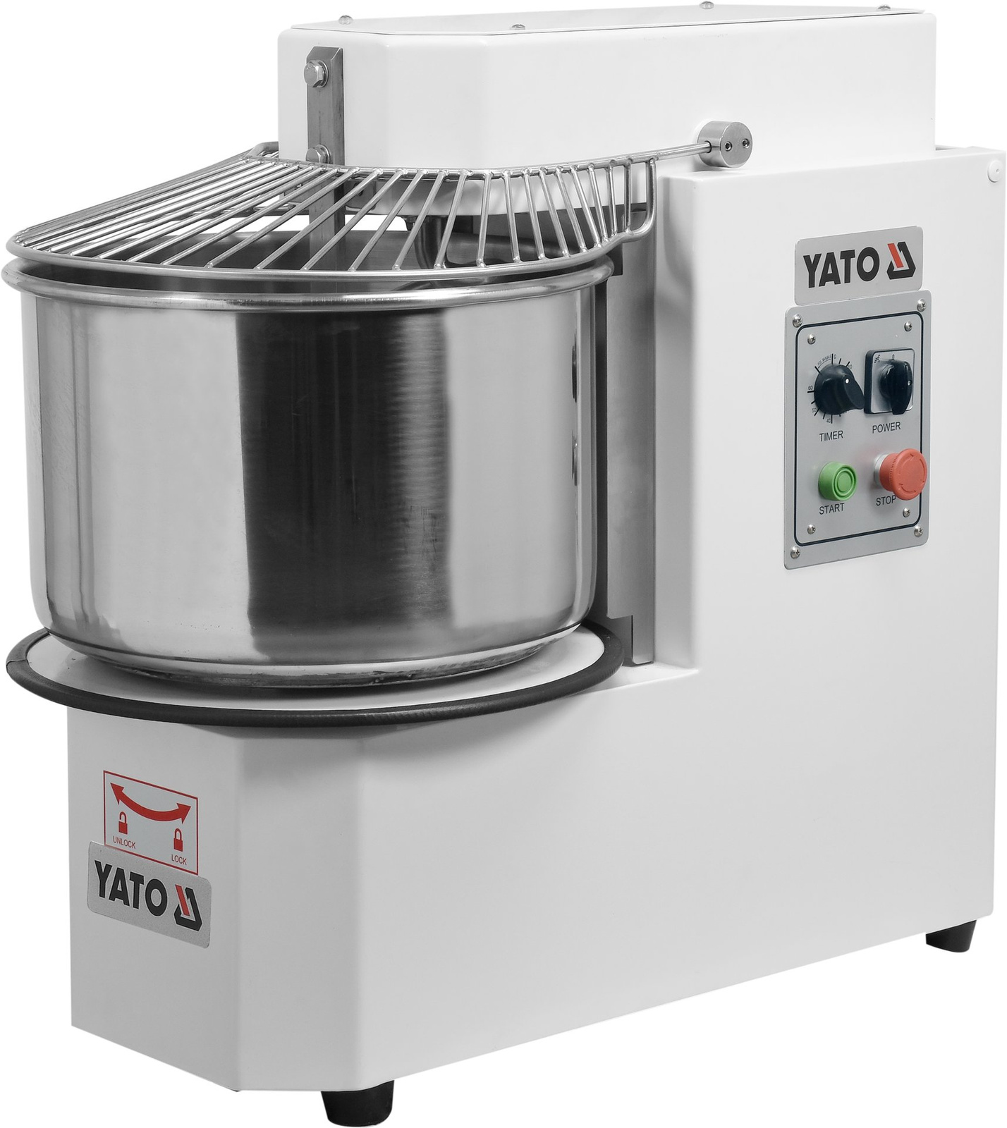 Mixer spirală (mixer) 30 l | YATO YG-03062