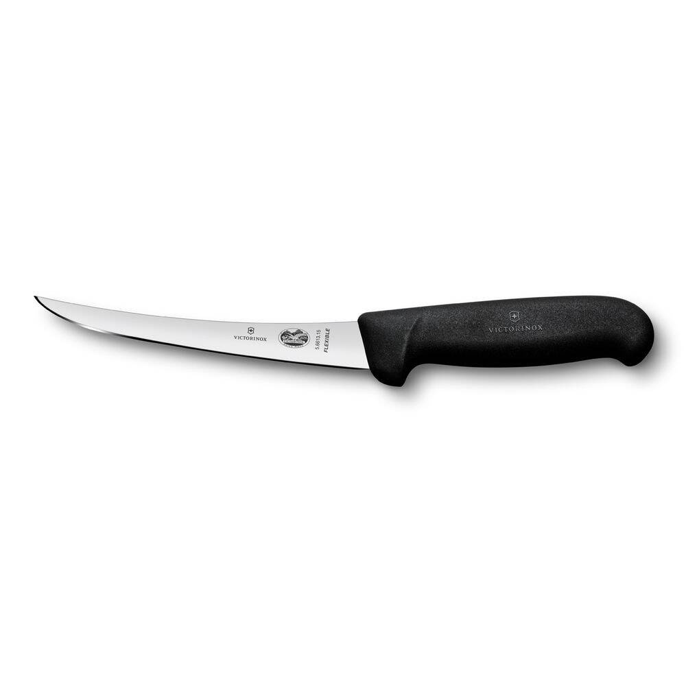 Cuțit de tranșat cu lamă flexibilă FIBROX - lungime lamă 12 cm | VICTORINOX 5.6613.12