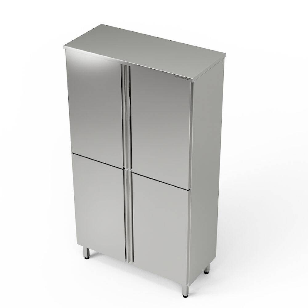 Dulap de trecere din oțel inoxidabil 90x50x200 cm | FORGAST