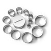 Set de forme pentru tăiere rotundă - set 12 bucăți | FORGAST FG11235