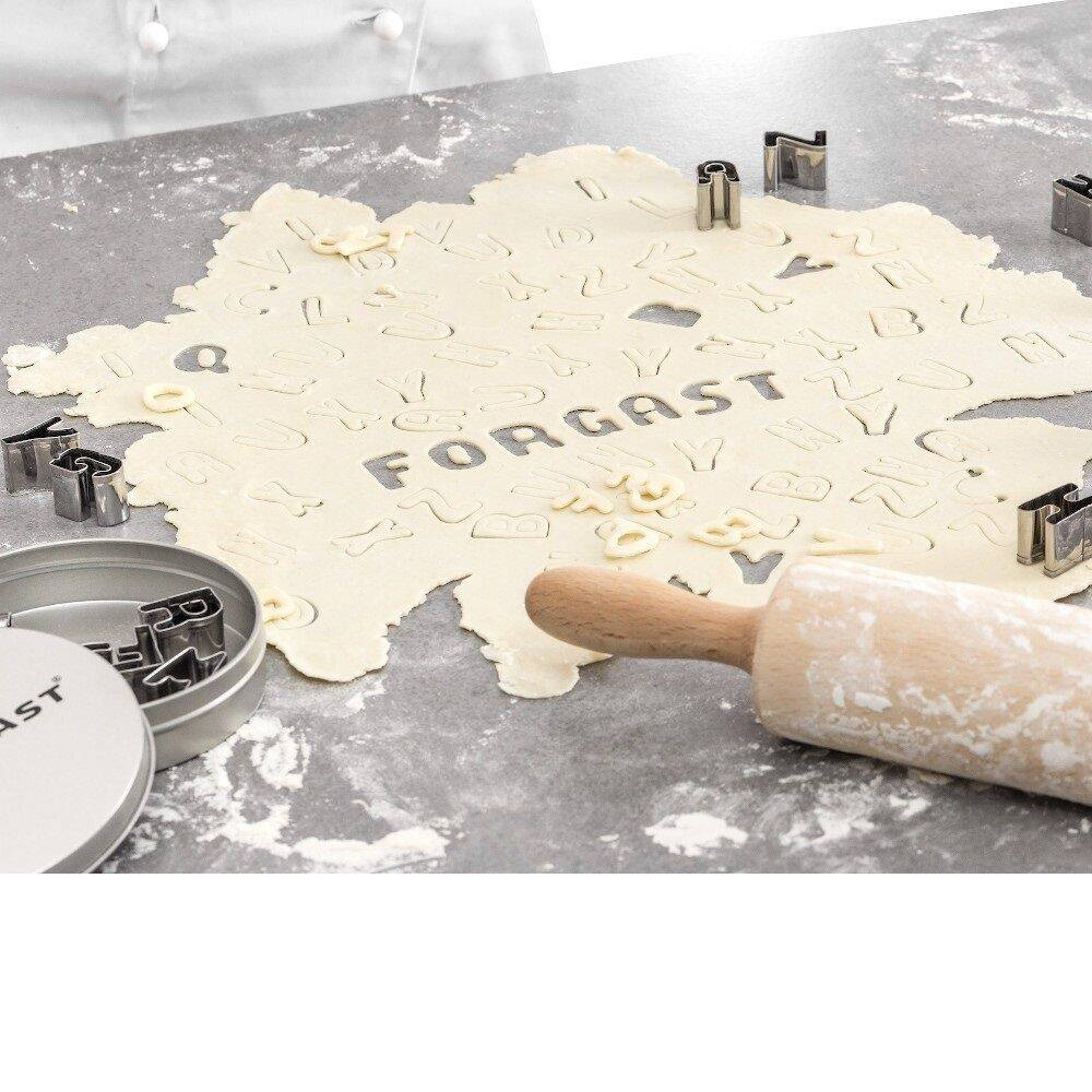Set de forme pentru tăiere alfabet - set 26 bucăți | FORGAST FG11249
