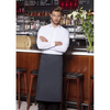 Șorț de chelner bistro basic antracit | KARLOWSKY BBSS 1-5-buc