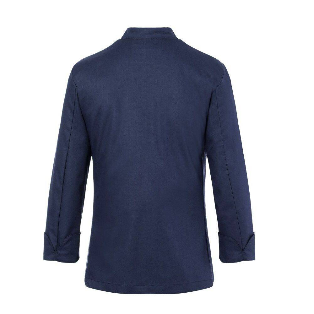 Bluza de bucătar pentru femei Larissa bleumarin | KARLOWSKY JF 3-10