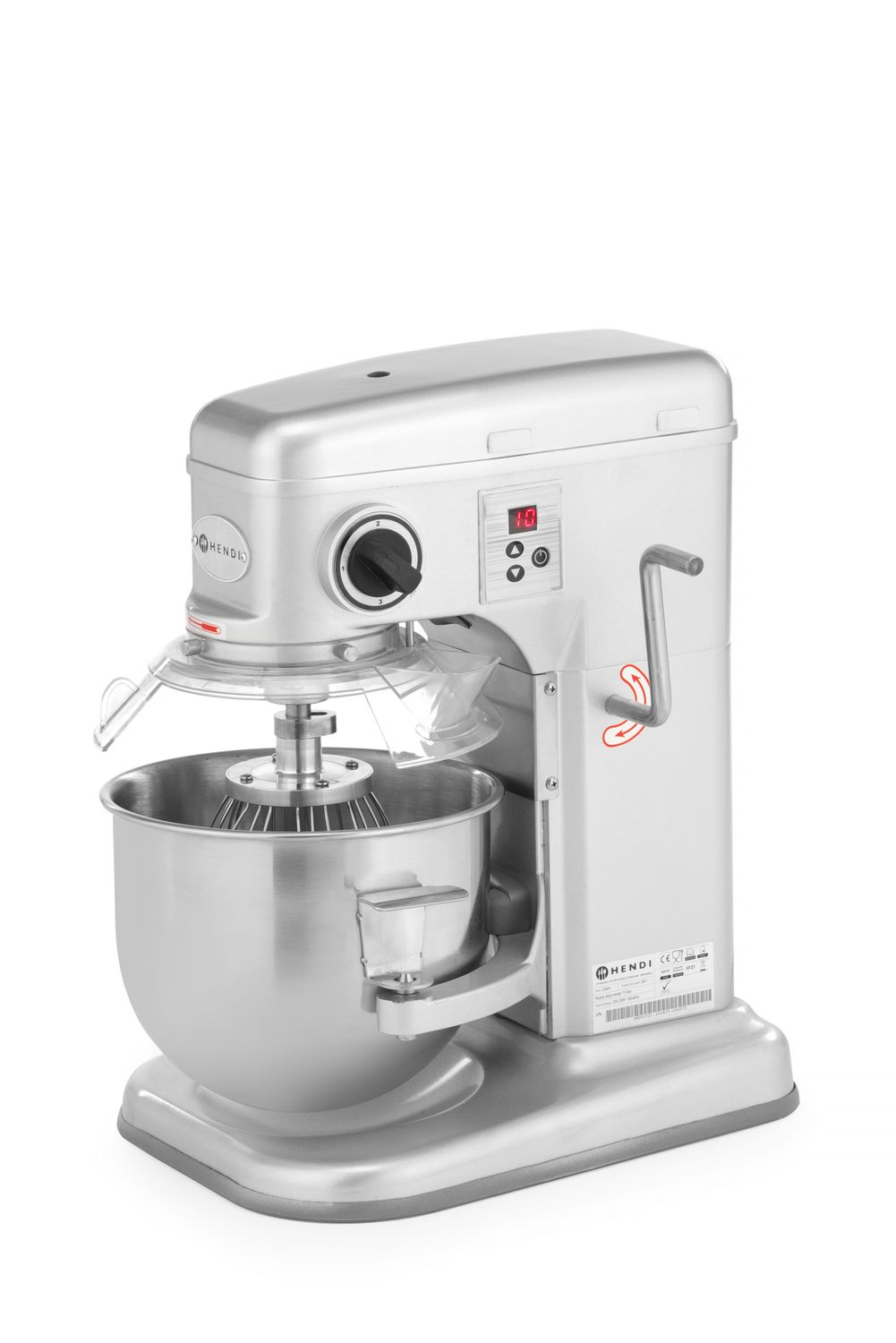 Mixer planetar, capacitatea mixerului. 7 l | HENDI 222829