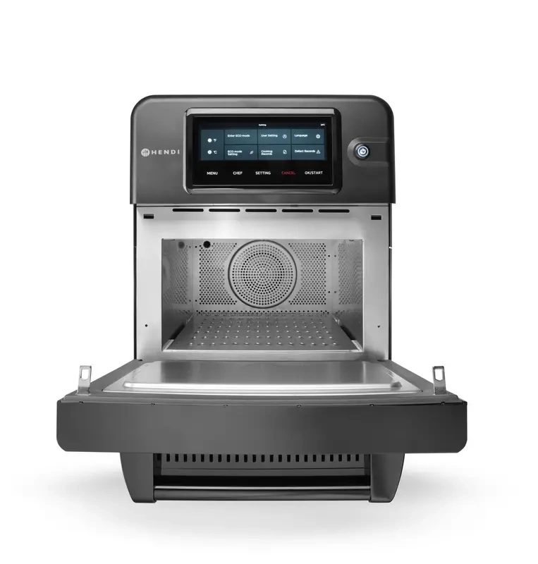 Cuptor convectie-microunde CombiTurbo, HENDI, 18 L, negru, 230V/3000 W, 40.2x73.5x(H)60.8 cm | HENDI 281277