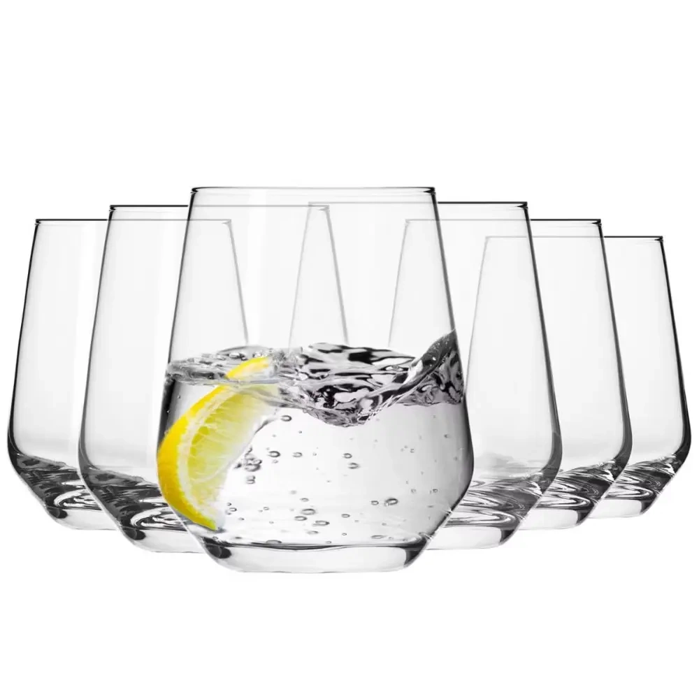 Pahare pentru băuturi, joase, Splendour 400 ml - set 6 bucăți | KROSNO GLASS F688596040061M80