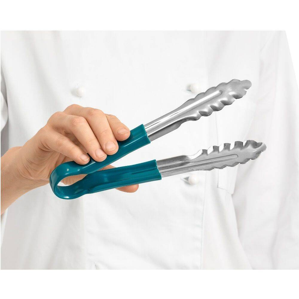 Clești de servire HACCP verzi | FORGAST FG11122