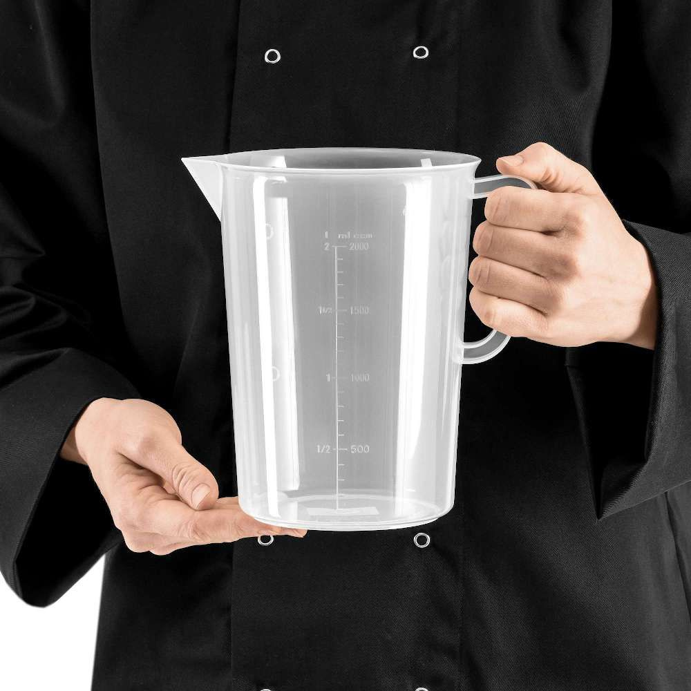 Cană gradată din polipropilenă, capacitate 2 l | FORGAST FG11557