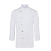 Bluza bucătar bărbați Lars albă | KARLOWSKY JM 14-3