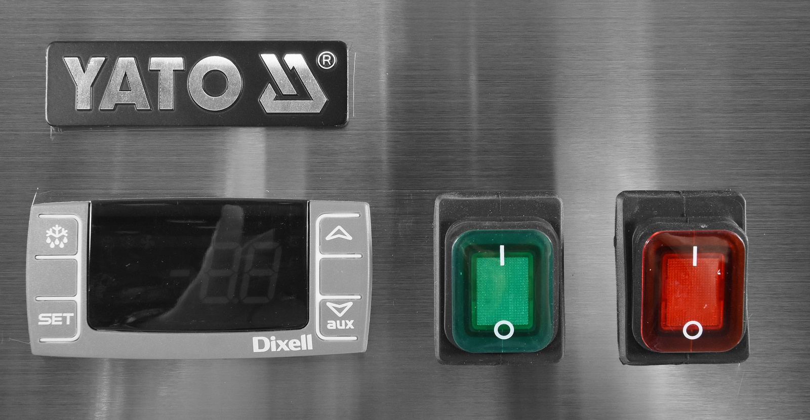 Masă vitrată frigorifică cu 2 uși YATO YG-05252