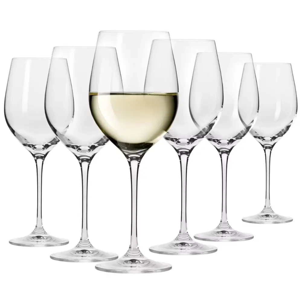 Pahare pentru vin alb Harmony, 430 ml - set 6 bucăți | KROSNO F579270037006250