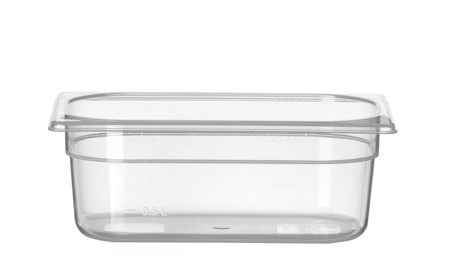 Recipient GN 1/4 ad. 10 cm Profi Line din polipropilenă | HENDI 880326