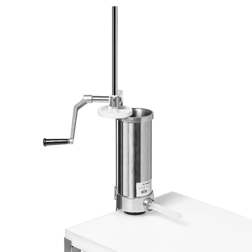 Umplătoare de cârnați de masă, 3 l, verticală, oțel inoxidabil FORGAST FG10613