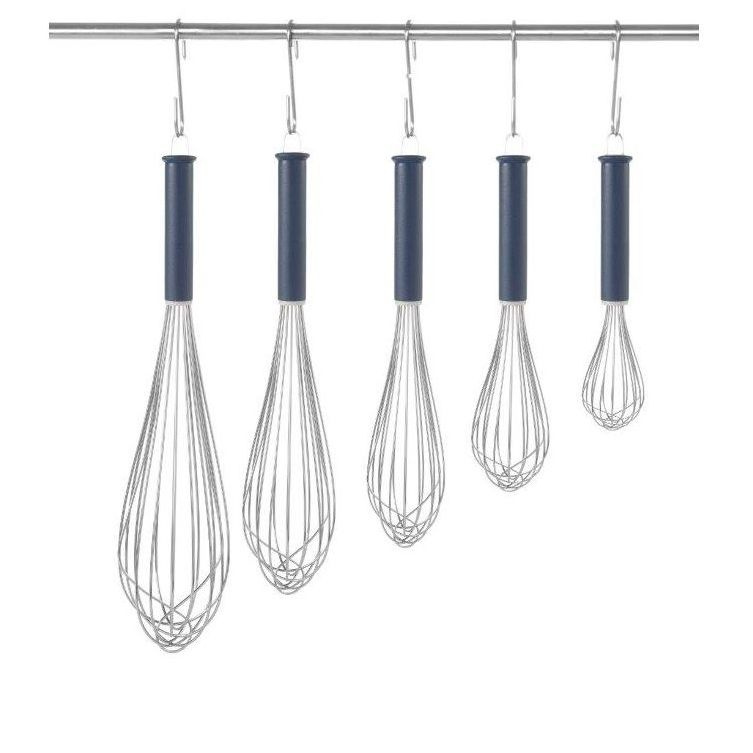 Roză - 12 fusuri cu mâner din polipropilenă, lungime 23 cm | HENDI 509418