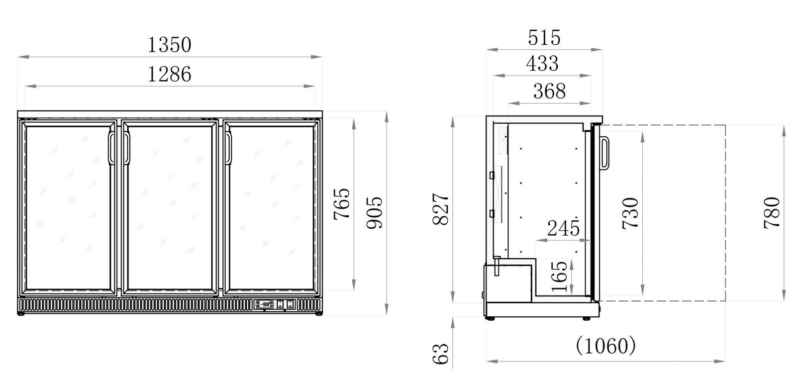 Răcitor de sticle 341 l | YATO YG-05360