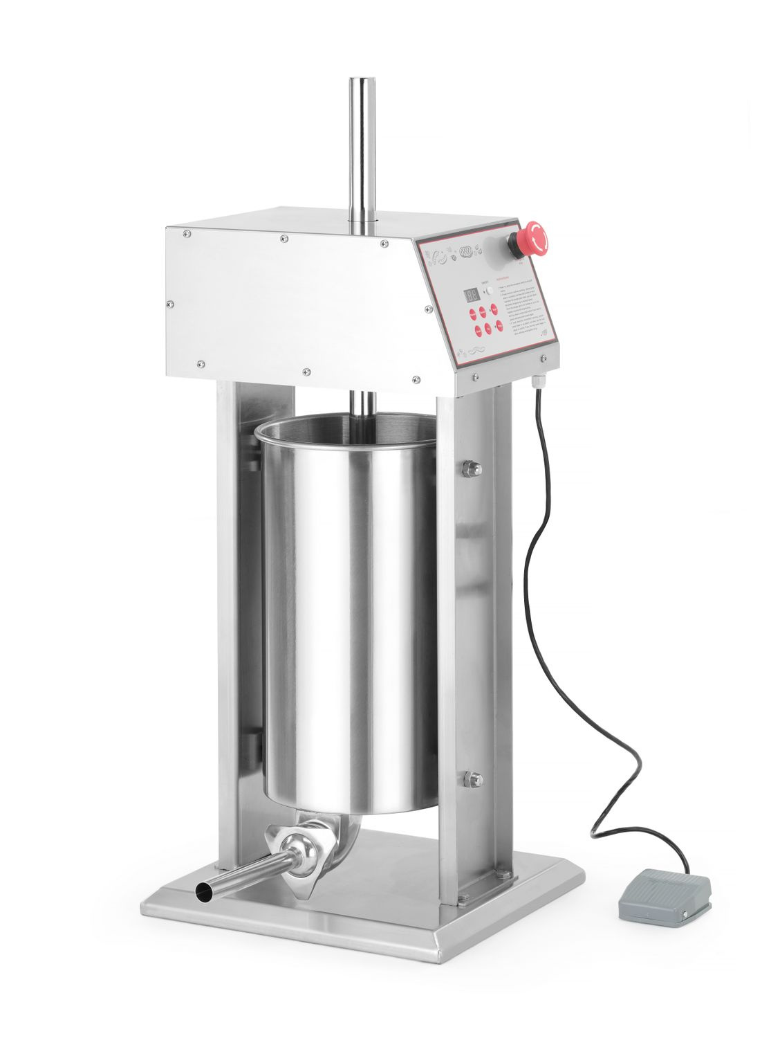 Mașină verticală electrică de umplut cârnați 15l | HENDI 282083