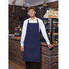 Șorț de bucătărie de bază 75 x 100 cm albastru marin | KARLOWSKY BLS 3-10-Stck