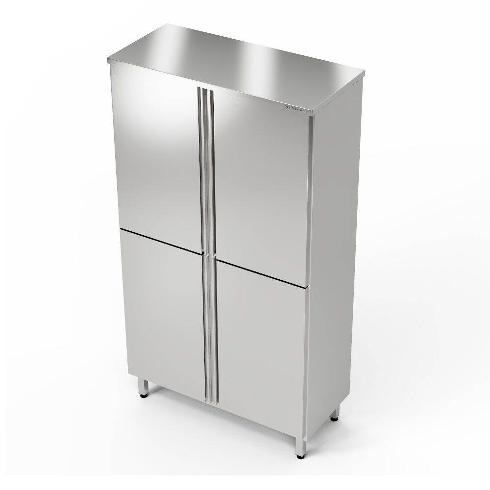 Dulap de trecere din oțel inoxidabil 100x70x180 cm | FORGAST