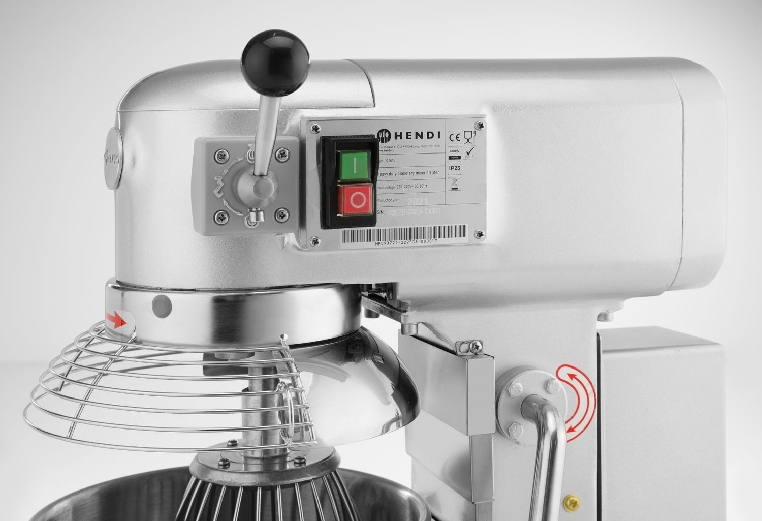 Mixer planetar - capacitate. 10 l | HENDI 222836