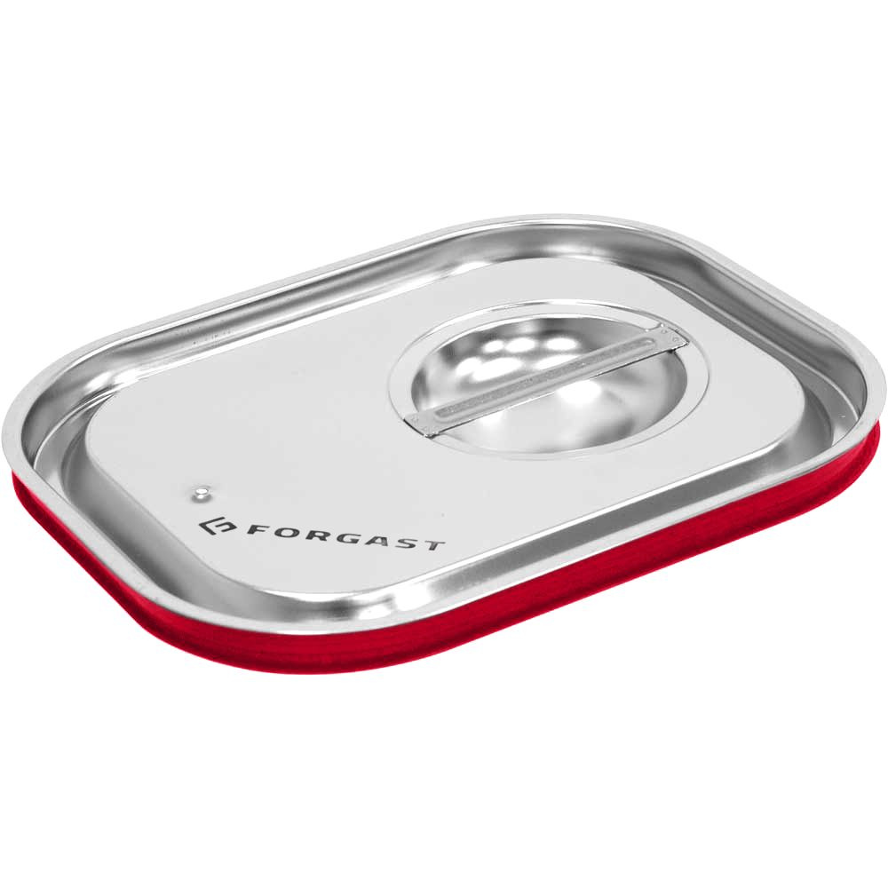 Capac cu garnitură pentru GN 1/2 din oțel inoxidabil | FORGAST FG04112
