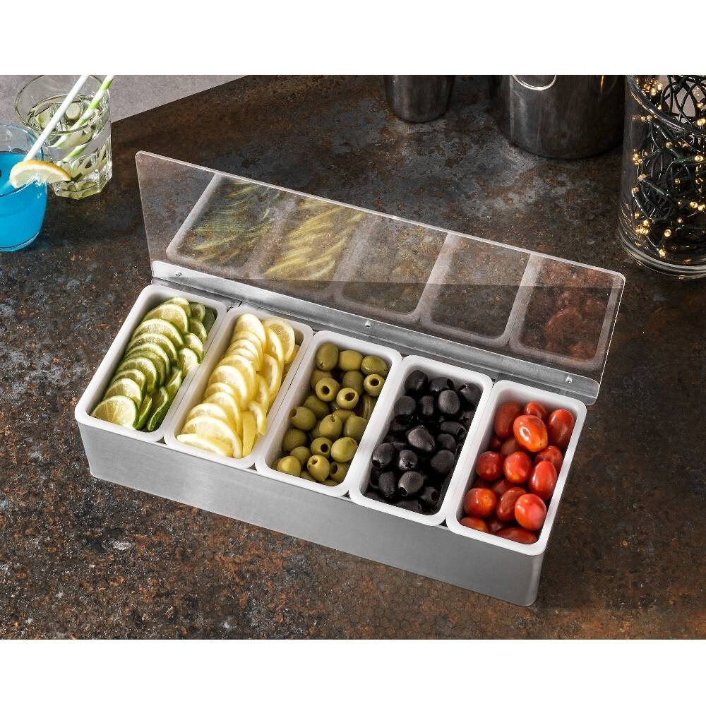 Recipient în 5 părți pentru accesorii de barman FORGAST FG11419