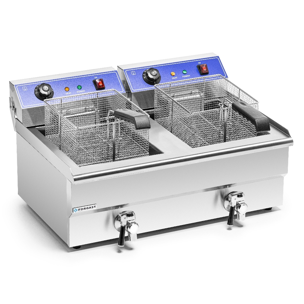 Frigider electric 2x16l cu robinet de scurgere, zonă rece, 10 kW, 230 V | FORGAST FG09016