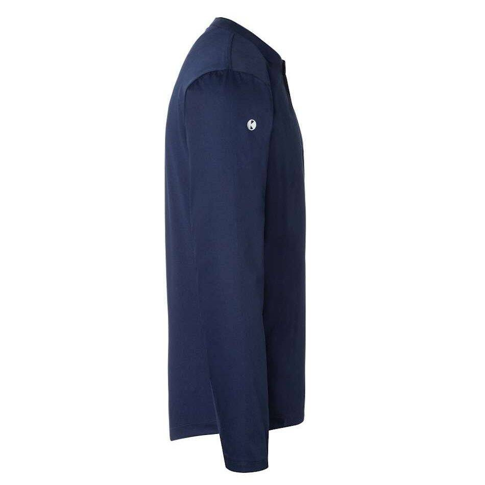 Cămașă de bucătar cu mânecă lungă performantă navy | KARLOWSKY TM 6-10