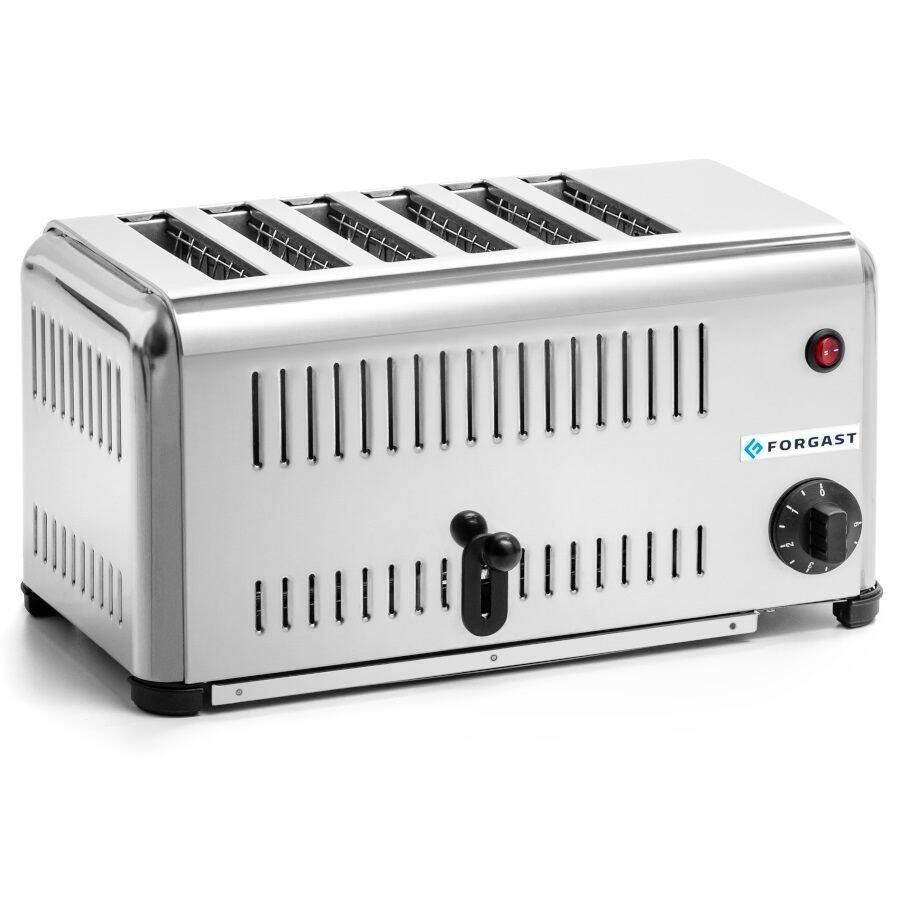 Toaster din oțel inoxidabil 6 FORGAST FG09806