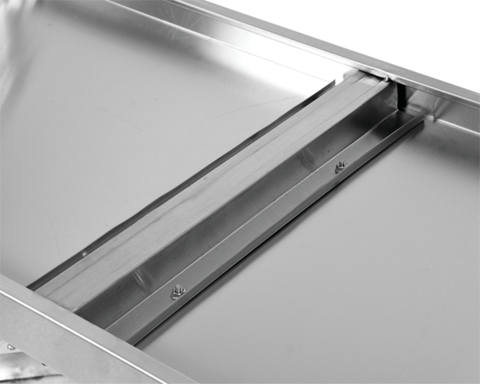 Masă de lucru centrală pliabilă cu raft 100x70x85 cm | YATO YG-09010