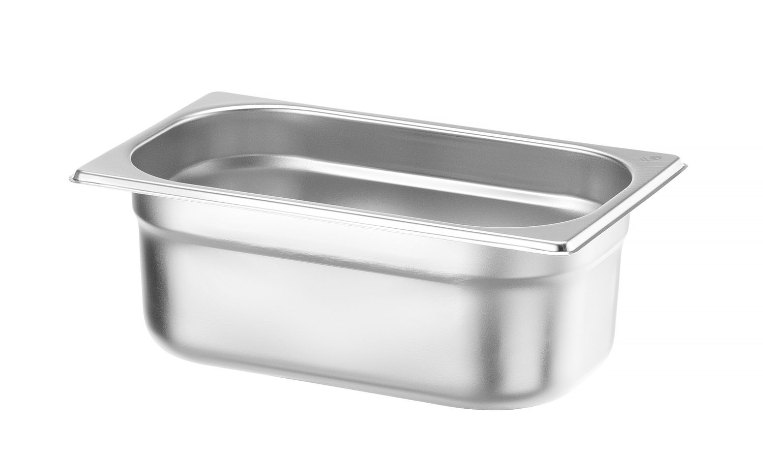 Recipient GN 1/4 adâncime 10 cm din oțel inoxidabil BUDGET LINE | HENDI 800539