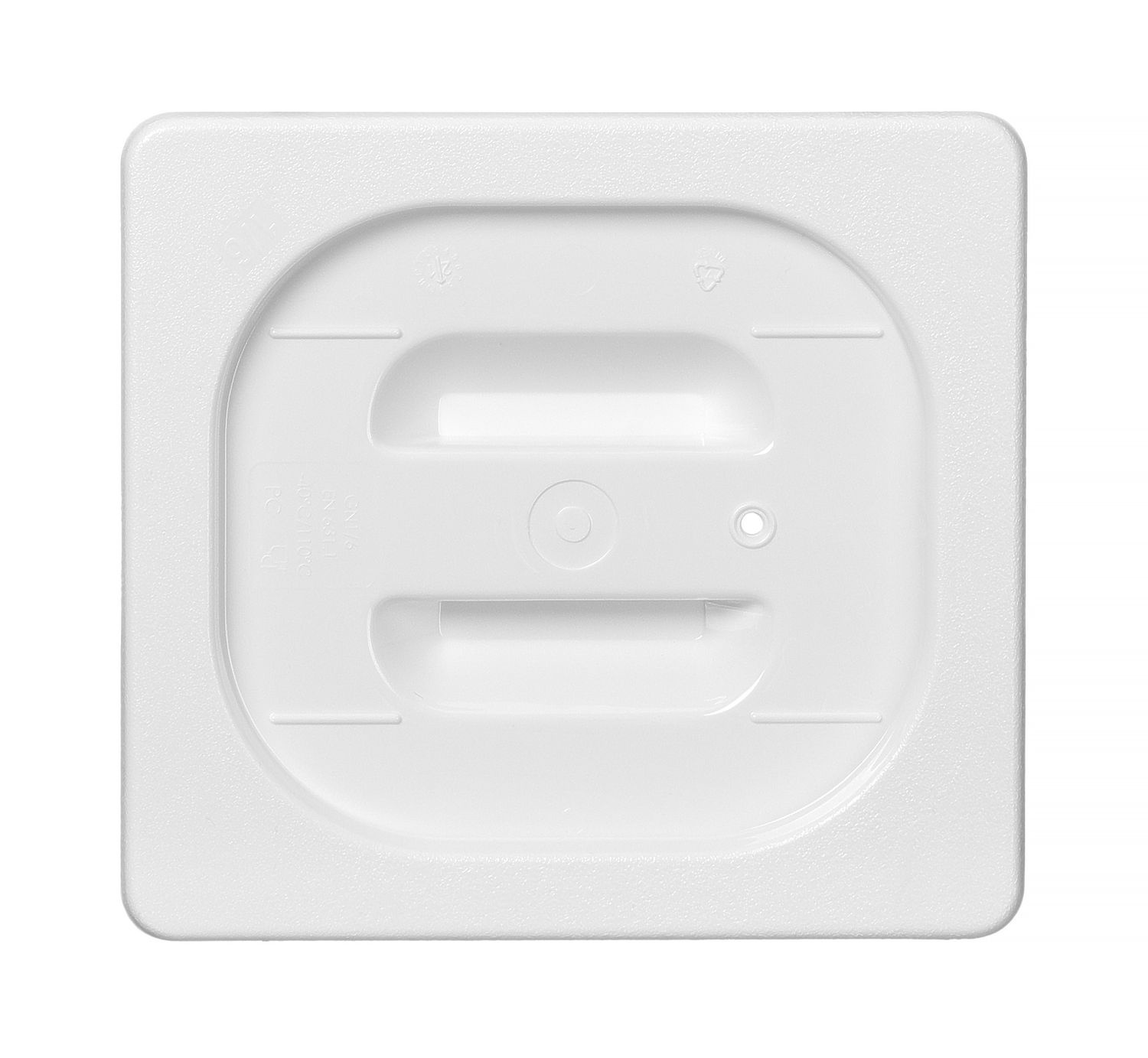 Capac pentru recipient GN 1/6 din policarbonat | HENDI 862995