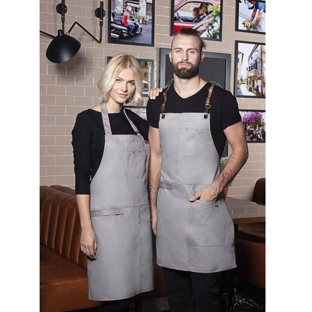 Șorț Urban Casual-Style gri bazalt | KARLOWSKY LS 29-50-Stck