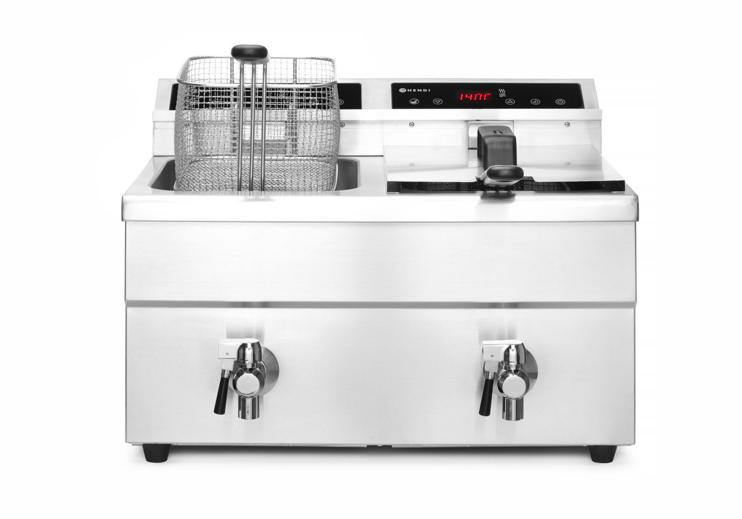 Kitchen Line Frigider cu inducție cu 2 camere 2x8 l | HENDI 215029