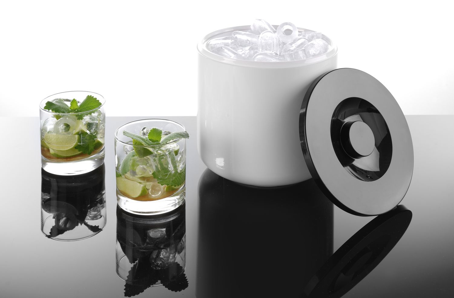 Tava pentru cuburi de gheață 5 l - alb HENDI 594742