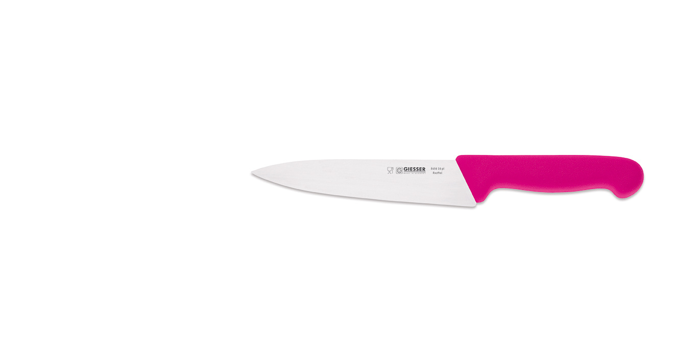 Cuțit de bucătar șef - 16 cm, roz | GIESSER MESSER 8456 16 pi
