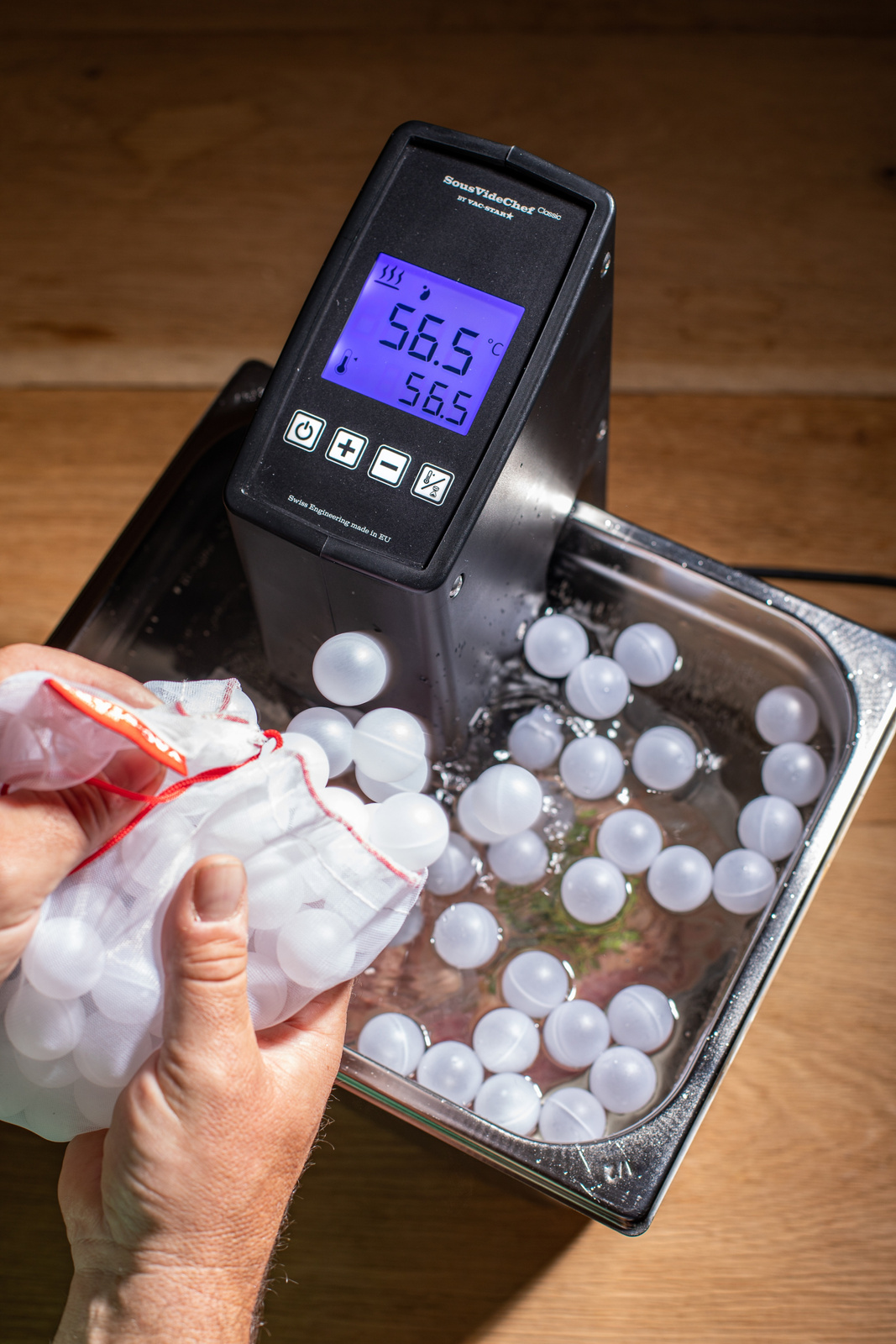 Circulator de imersie SousVideChef CLASSIC negru | VAC-STAR V-4421-EF-000000