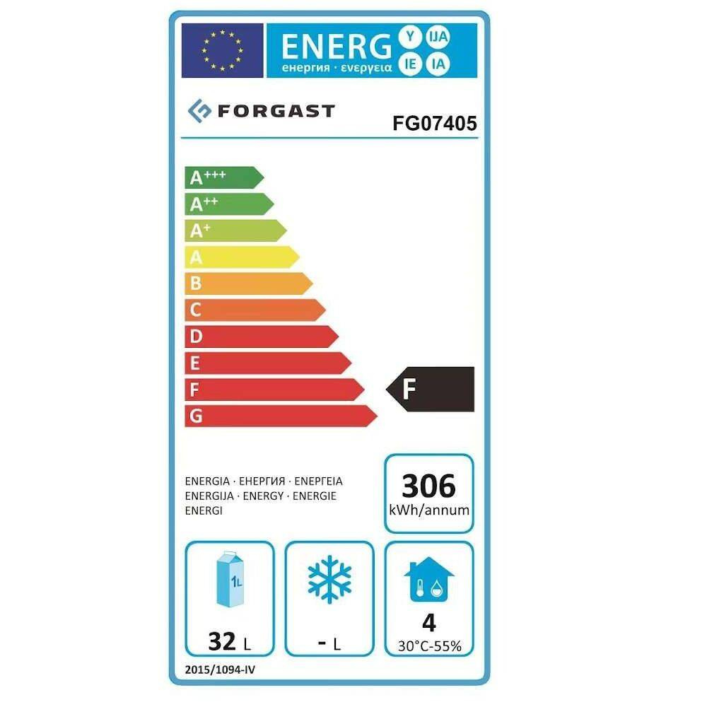 Forgast 5 GN 1/4 vitrină frigorifică FORGAST FG07405