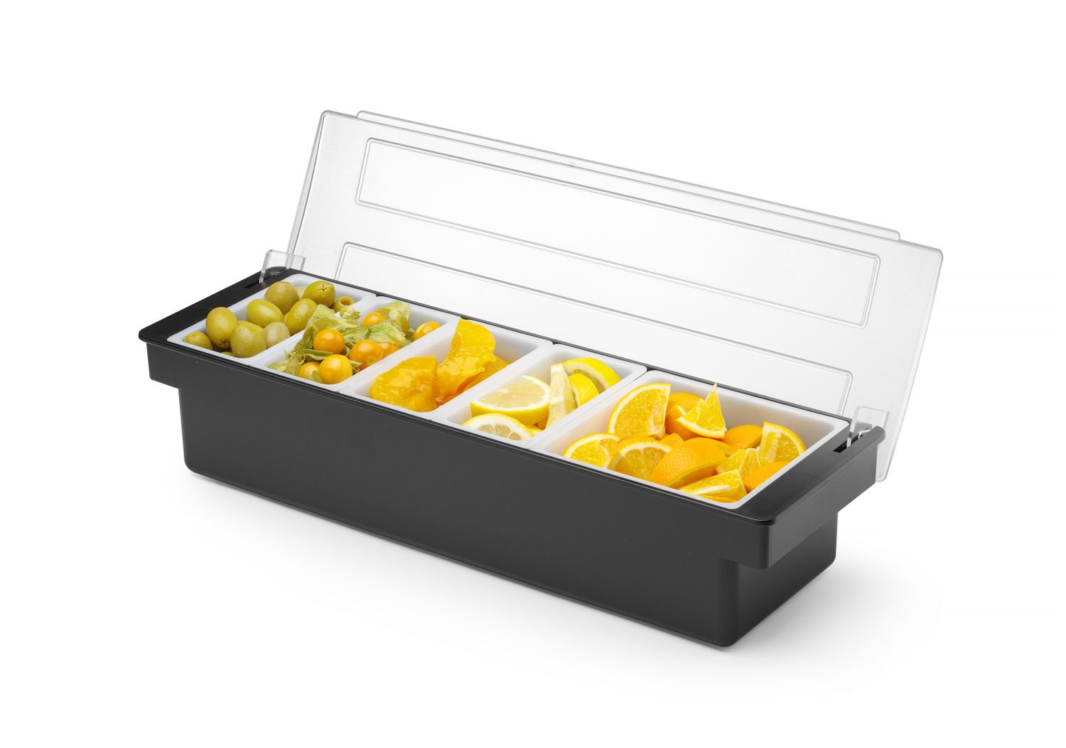 HENDI 552131 Recipient de bar pentru accesorii pentru băuturi