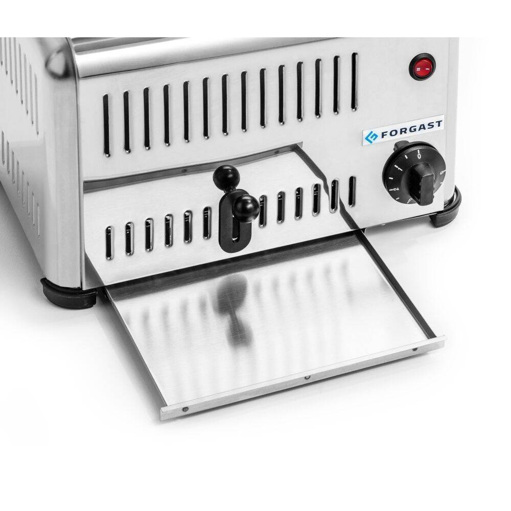 Prăjitor de pâine cu 4 sloturi, oțel inoxidabil, 2.3 kW | FORGAST FG09805