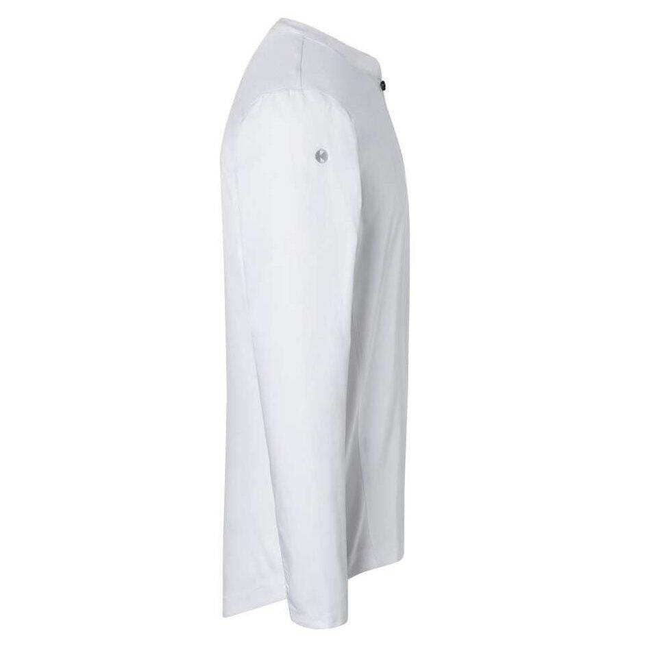 Cămașă de bucătar cu mânecă lungă albă | KARLOWSKY TM 6-3
