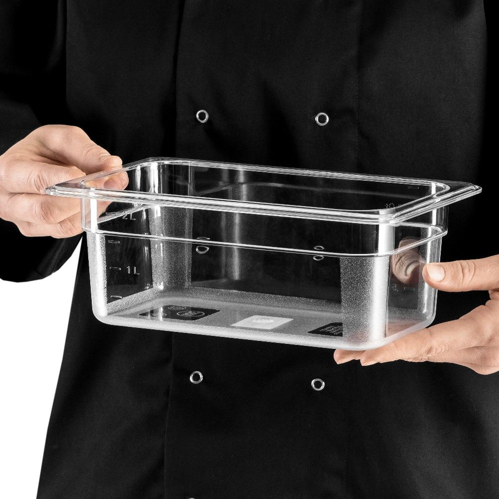 Recipient GN 1/4 ad. 10 cm din policarbonat | FORGAST FG06741