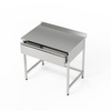 Masă de lucru din oțel inoxidabil cu sertar 70x60x85 cm | FORGAST