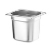 Recipient GN 1/6 adâncime 15 cm din oțel inoxidabil BUDGET LINE | HENDI 800645