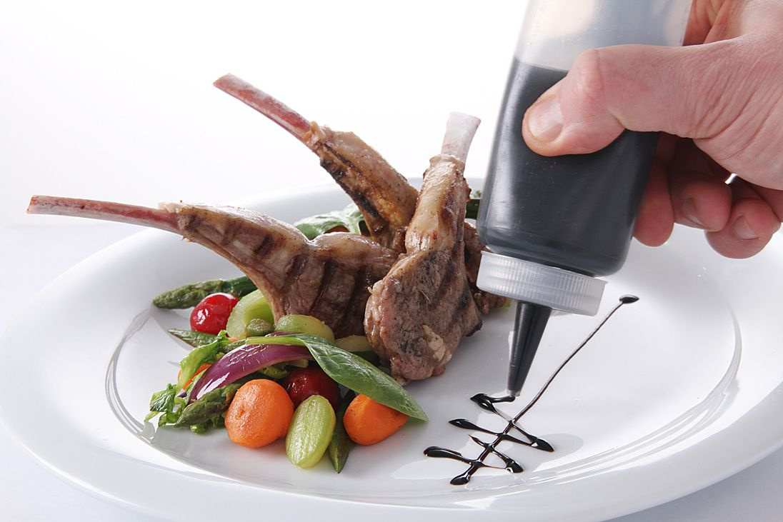 Dozator pentru sosuri reci transparent | HENDI 557822