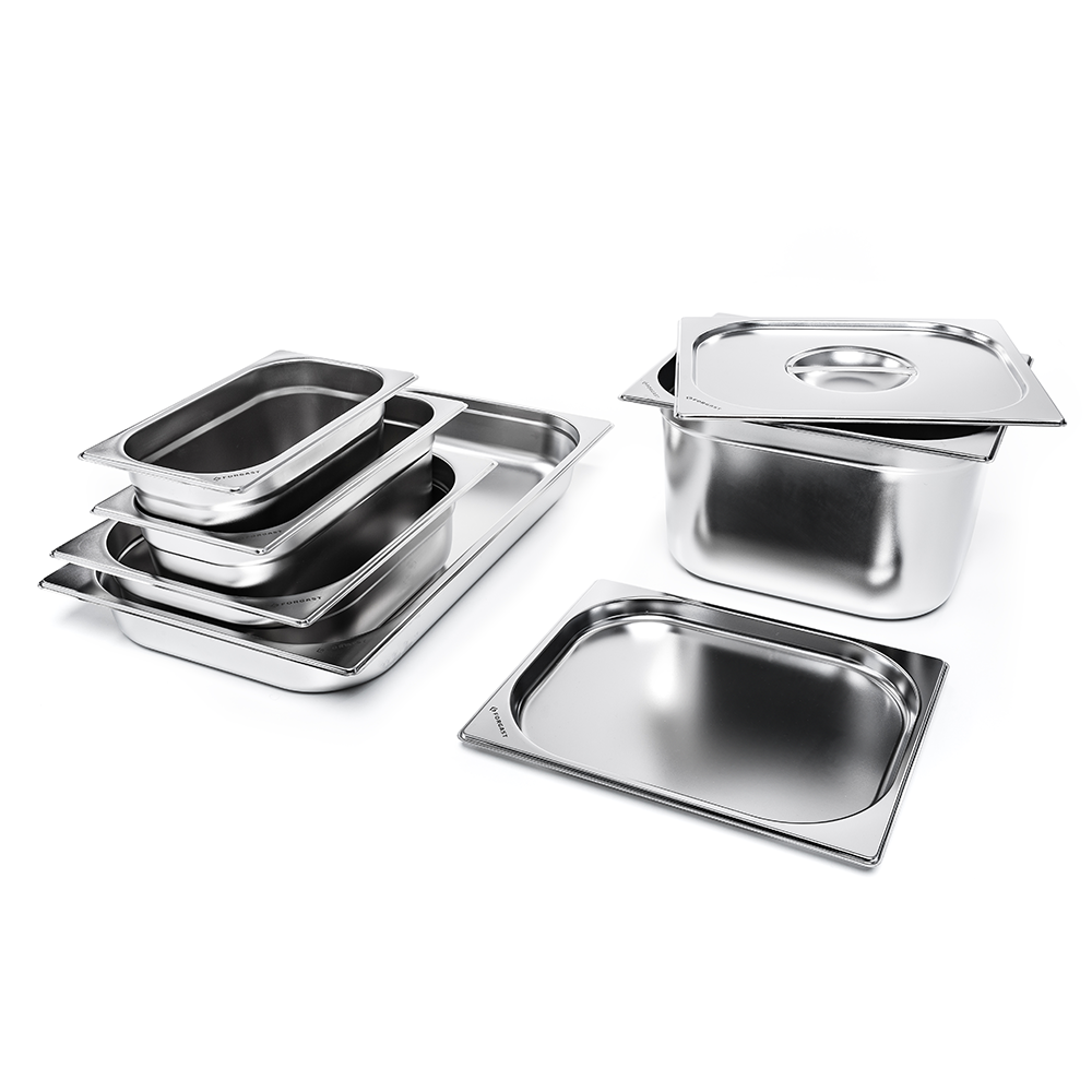 Recipient GN 1/3 adâncime 6,5 cm eco din oțel inoxidabil | FORGAST FG06306V1