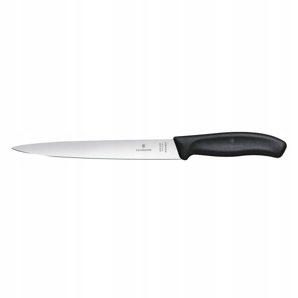 Cuțit pentru filetat Swiss Classic negru, lungimea lamei 20 cm | VICTORINOX 6.8713.20B